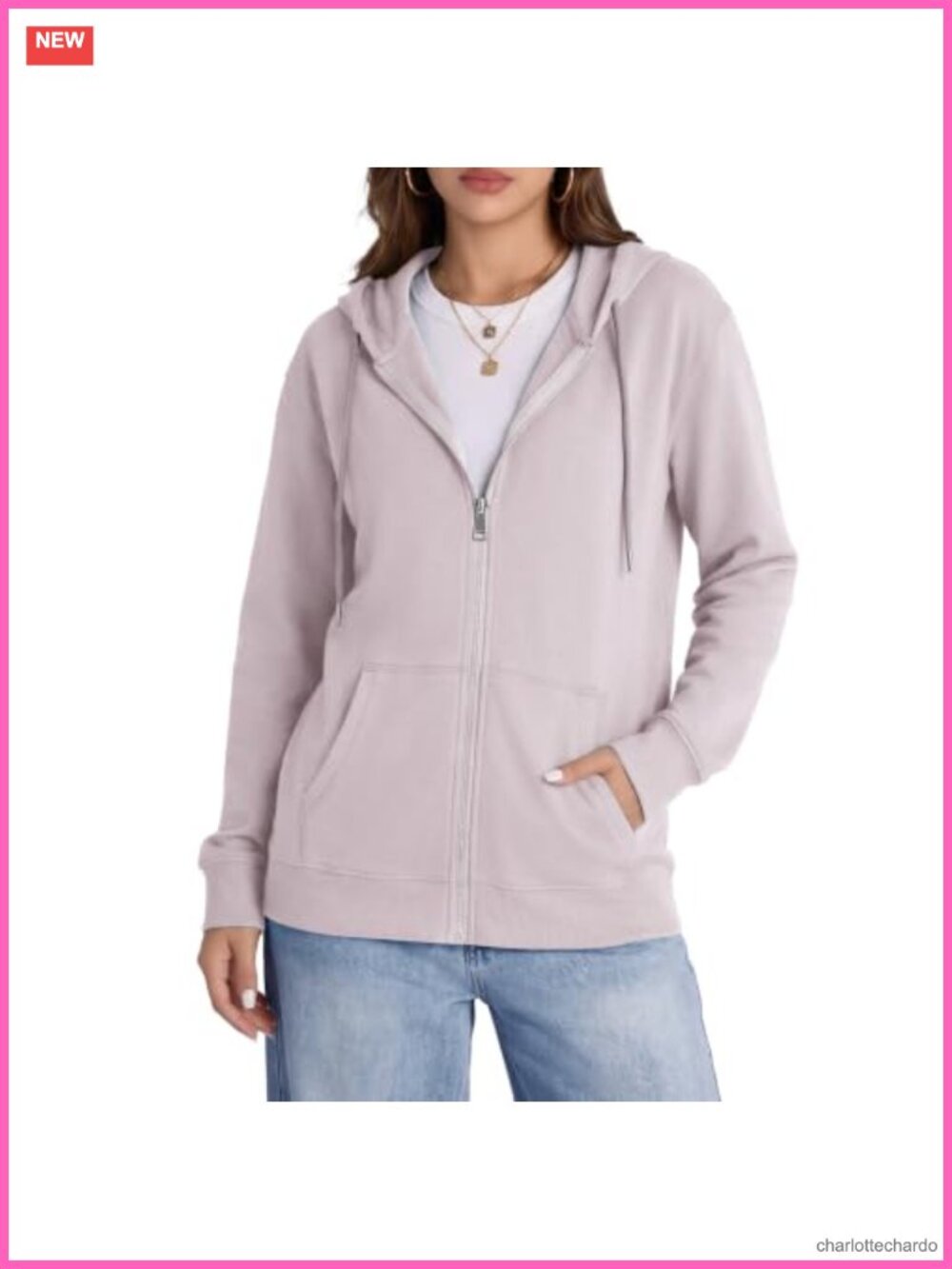 Women's Oversized Zip Up Hoodie Buttery Soft Knit Jacket